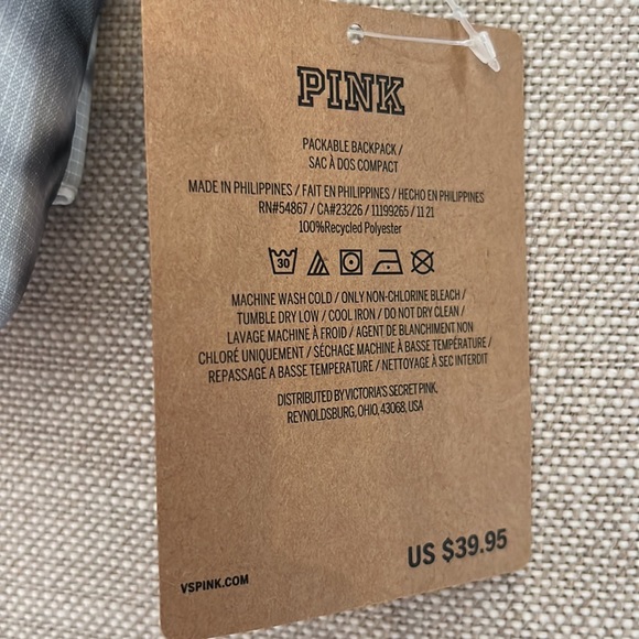 Packable back pack - Picture 3 of 4